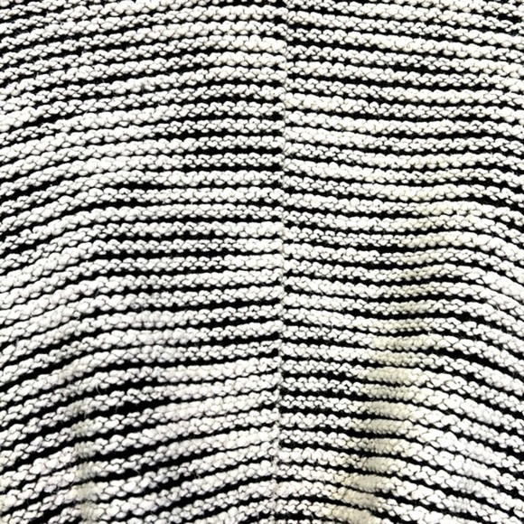 Loft - Black And White Bouche Long Sleeve Cardigan Sweater With Tie Size Medium - Picture 10 of 10